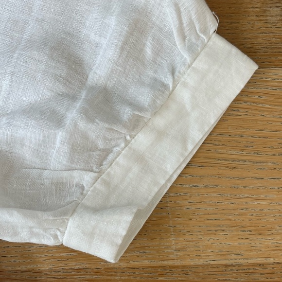 Mango White Linen Tunic size S - Picture 6 of 7